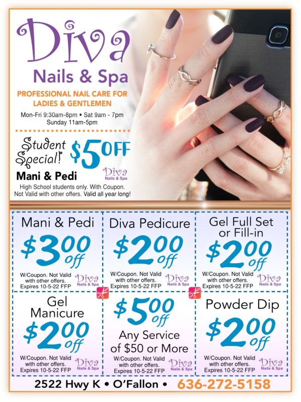 Diva Nails And Spa Flash Flyer Magazine