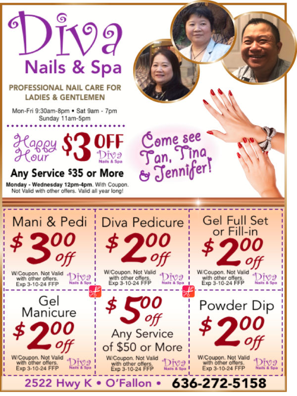 Diva Nails & Spa Flash Flyer Magazine